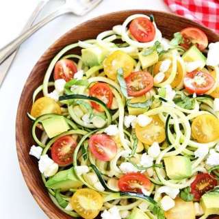 Summer Zucchini Noodle Salad