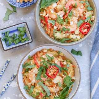 Spaghetti Squash Pad Thai