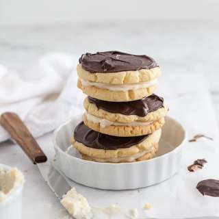 Chocolate and Orange Sandwich Cookies