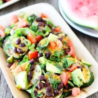 Grilled Zucchini Nachos
