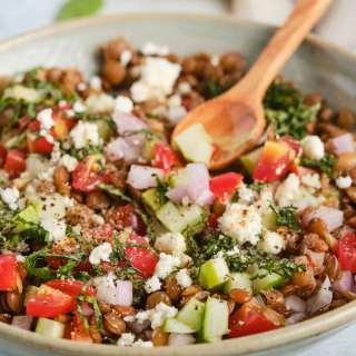 Easy and Healthy Lentil Salad Recipe