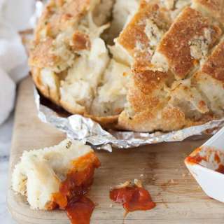 Smoked Mozzarella Pizza Bread