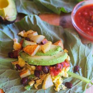 Sweet Potato and Black Bean Breakfast Wraps