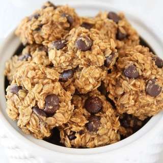 Gluten-Free Vegan Banana Peanut Butter Chocolate Chip Cookies