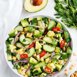 Cucumber Avocado Salad