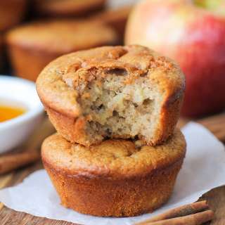 Grain-Free Apple Cinnamon Muffins (Paleo)
