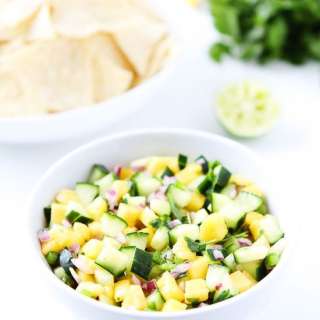 Cucumber Mango Salsa