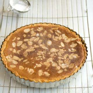 Christmas mince pie frangipane tart