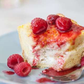 Baked Stuffed Orange French Toast