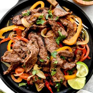 The Best Steak Fajitas