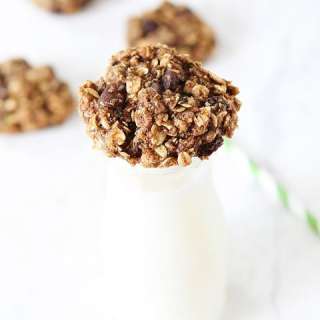 Zucchini Applesauce Oatmeal Cookies