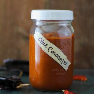 Homemade Chile Colorado Sauce