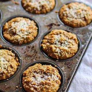 Grain-Free Carrot Cake Muffins (Paleo)