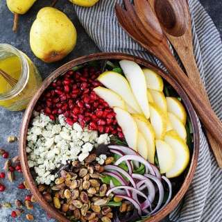 Pear Pomegranate Salad