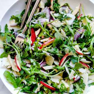 Arugula Salad with Apple and Parmesan