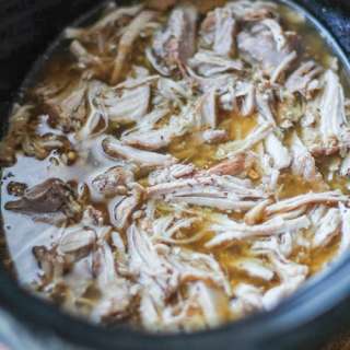 Cider-Chai Crock Pot Pulled Pork