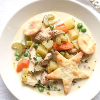 Turkey Pot Pie Soup