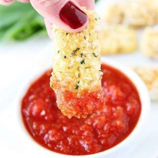 Baked Mozzarella Sticks