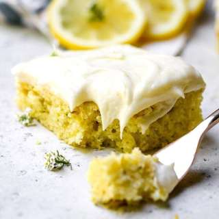 Lemon Zucchini Bars with Cream Cheese Frosting