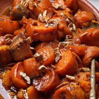 Crockpot Candied Sweet Potatoes