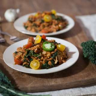 Spanish Cauliflower Rice with Kale
