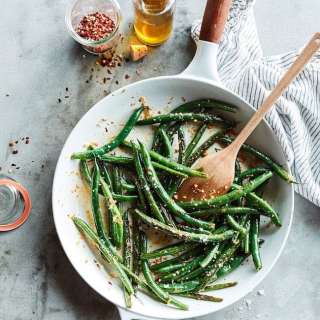 Simple Skillet Green Beans