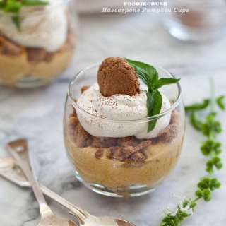 Mascarpone Pumpkin Mousse Cups