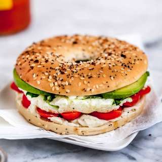 Microwave Egg Breakfast Sandwich