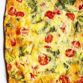 Caprese Breakfast Casserole