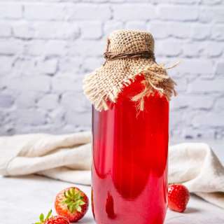 Strawberry Simple Syrup