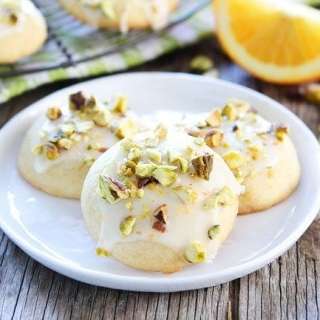 Orange Pistachio Cookies