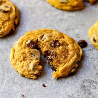 Pumpkin Chocolate Chip Cookies