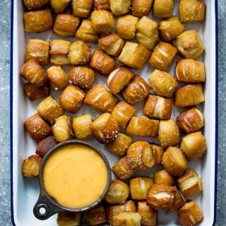 Homemade Soft Pretzel Bites