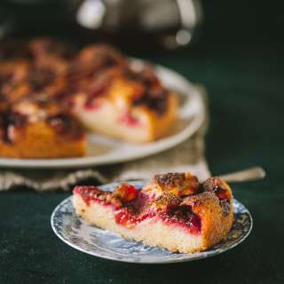 The famous purple plum torte