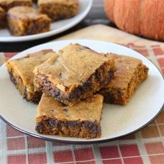 Pumpkin Chocolate Chip Bars