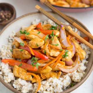 Easy Healthy Szechuan Chicken