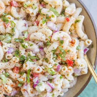 Mayo-Free Macaroni Salad