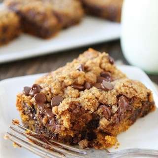 Pumpkin Chocolate Chip Streusel Cake