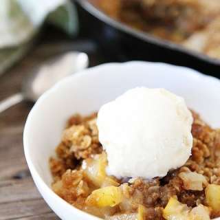 Brown Butter Pear Crisp
