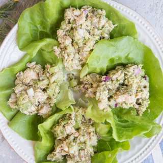 Tuna Salad Lettuce Wraps