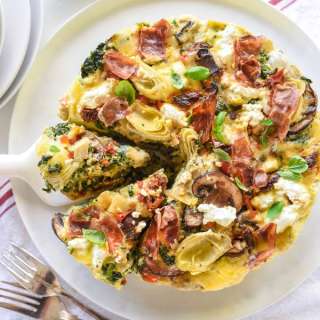 Slow Cooker Mediterranean Egg Casserole