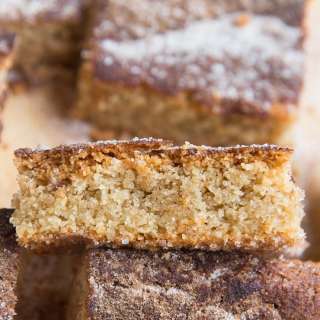 Keto Snickerdoodle Cookie Bars