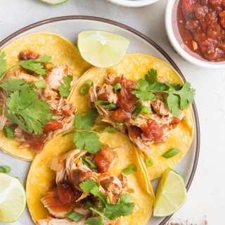 Instant Pot Chicken Tacos