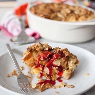 Baked Orange French Toast with Almond Crumble