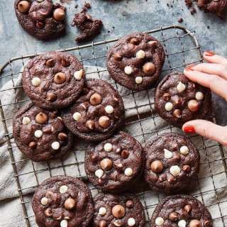 Triple Chip Chocolate Cookies