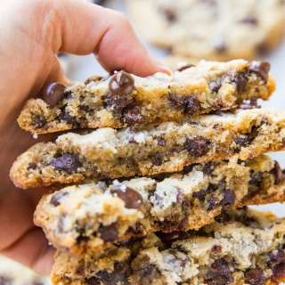 The BEST Giant Paleo Chocolate Chip Cookies