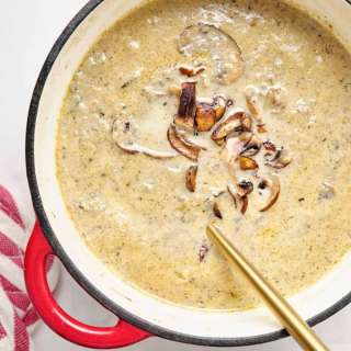 Mushroom and Leek Soup