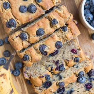 Gluten-Free Blueberry Banana Bread