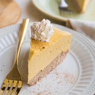Keto Pumpkin Cheesecake (Dairy-Free, No-Bake)