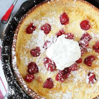 Raspberry Dutch Baby